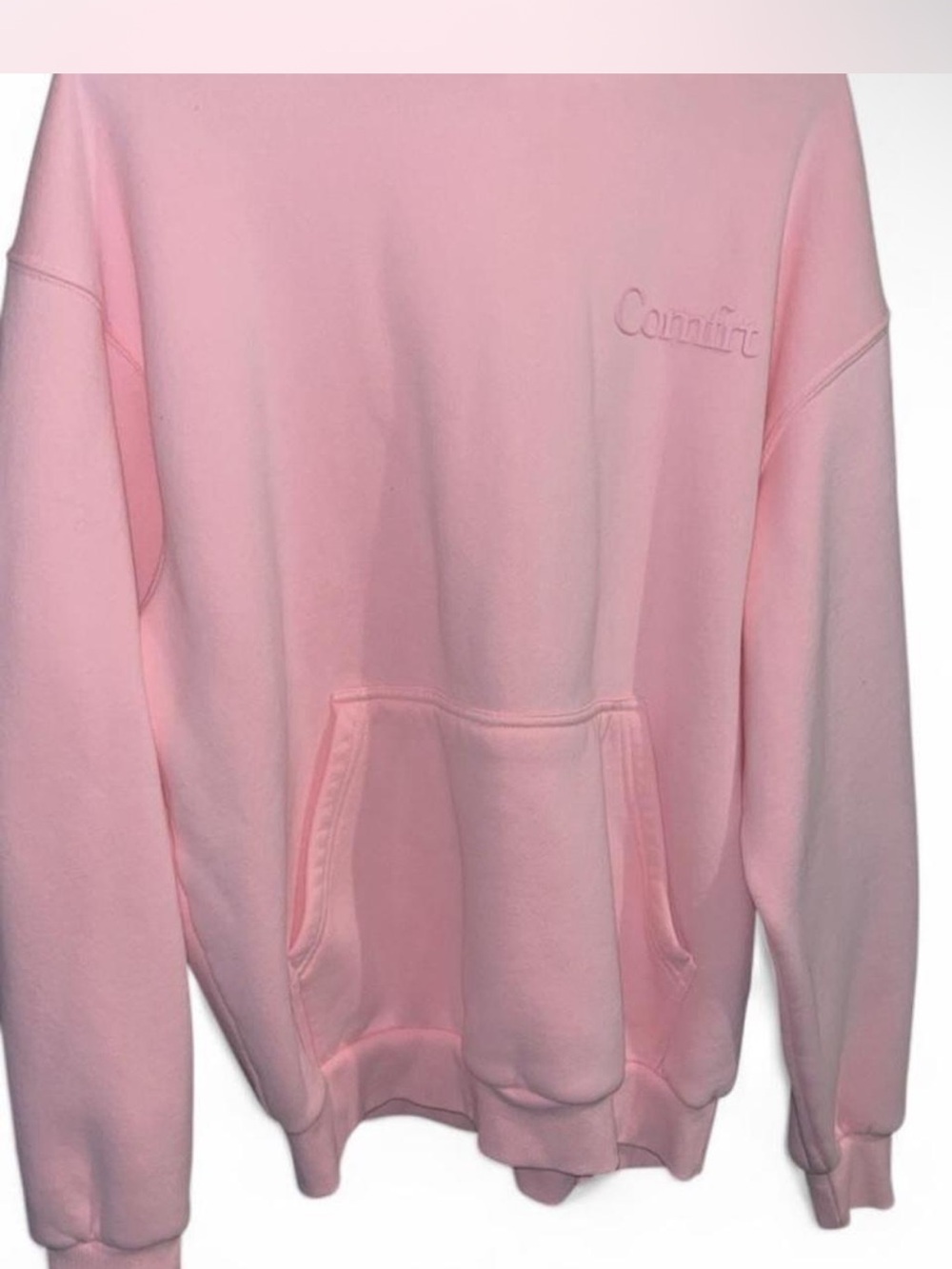 Comfrt petal pink hoodie